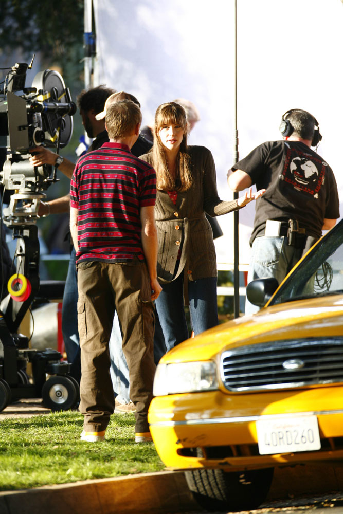 On the set with Mike White, February 2nd 2007