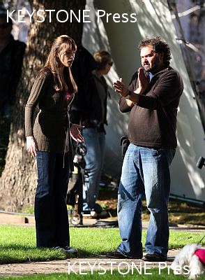 On the set, February 2nd 2007