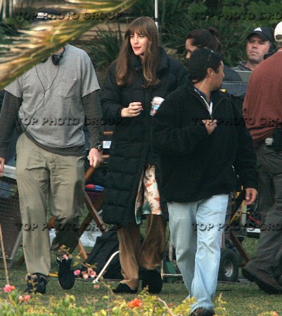 On the set, January 29th 2007