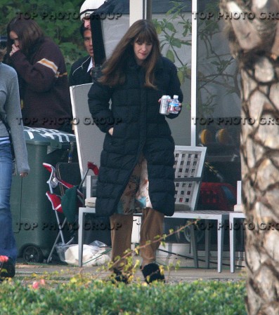 On the set, January 29th 2007