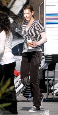 On the set, February 2nd 2007