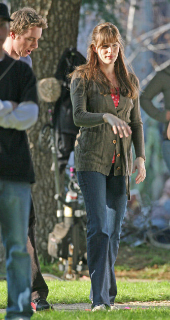 On the set with Dax Shepard, February 2nd 2007