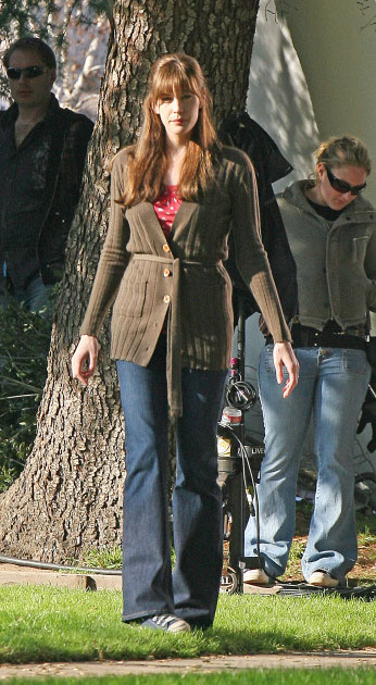 On the set, February 2nd 2007