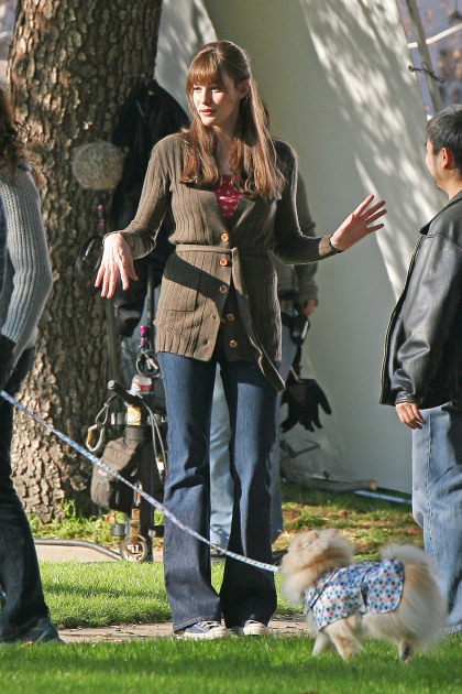 On the set, February 2nd 2007