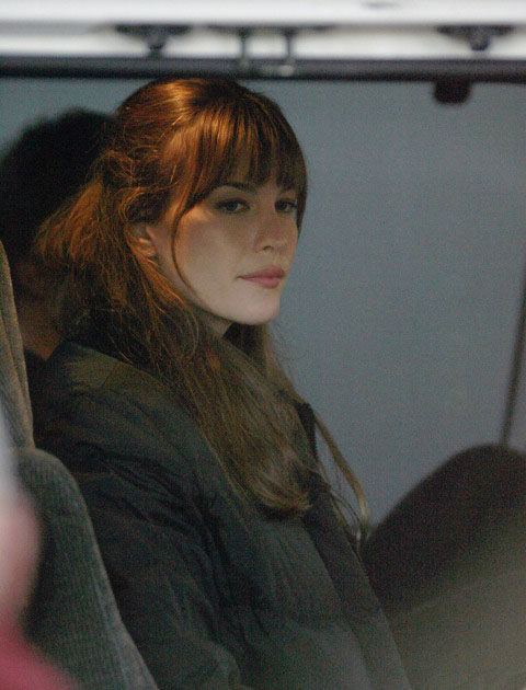 On the set, February 2nd 2007