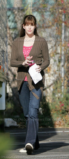 On the set, February 2nd 2007