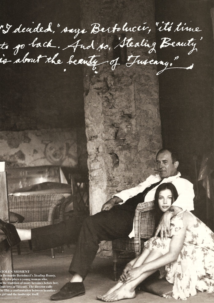 with Bernardo Bertolucci