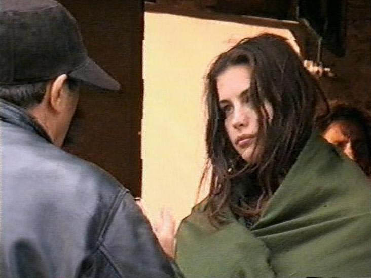 On the set - with Bernardo Bertolucci