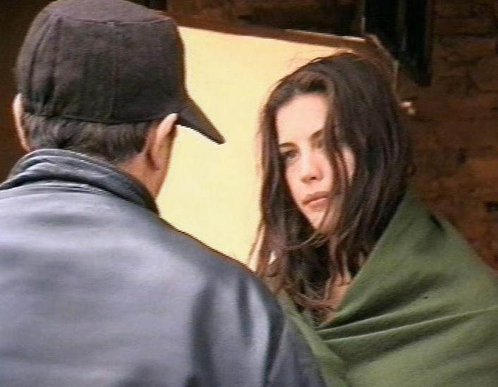 On the set - with Bernardo Bertolucci