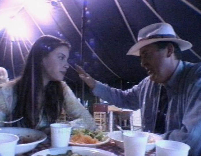 On the set - with Bernardo Bertolucci