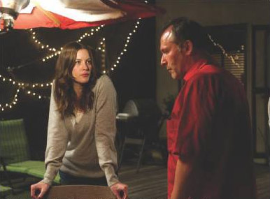 On the set - with director Matthew Chapman