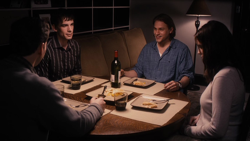 with Patrick Wilson, Christopher Gorham and Charlie Hunnam