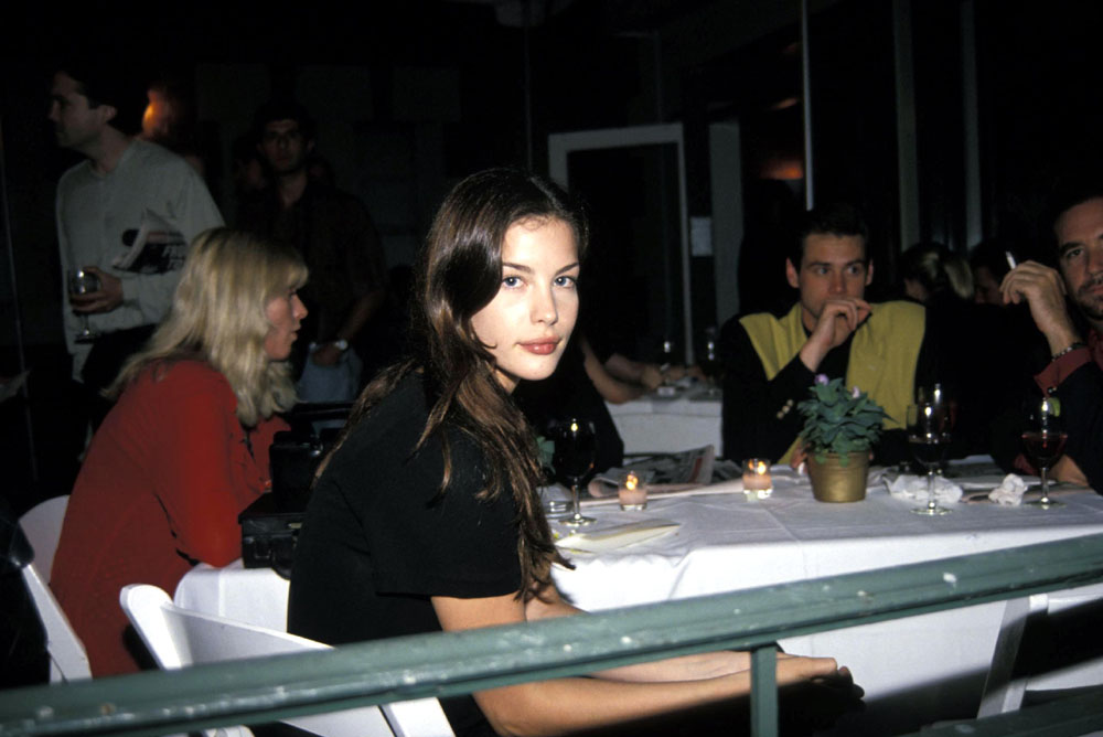with mom Bebe Buell and Jim Carrey