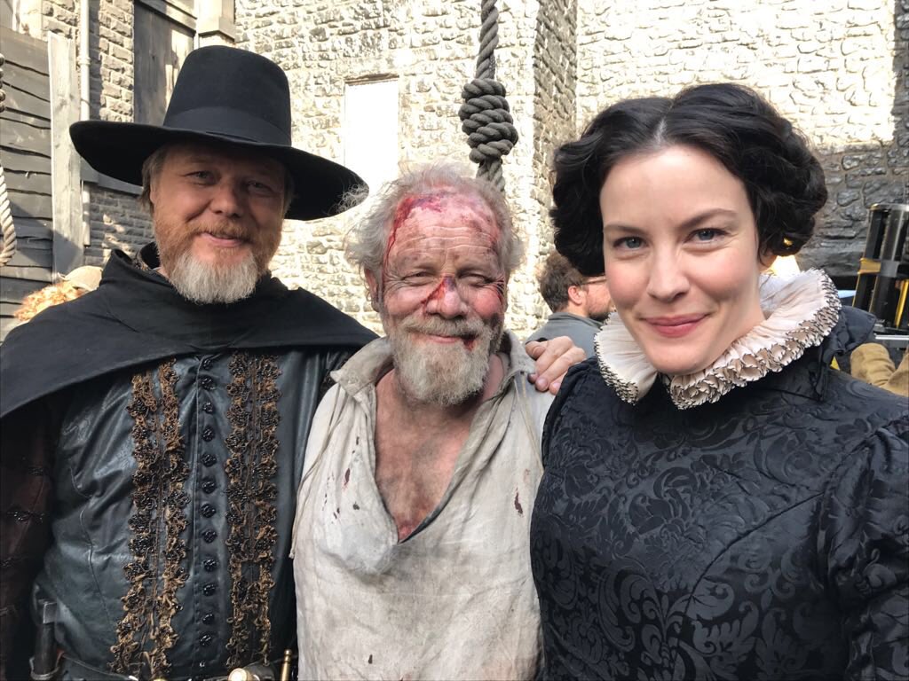 with Shaun Dooley and Peter Mullan from Shaun Dooley's Twitter