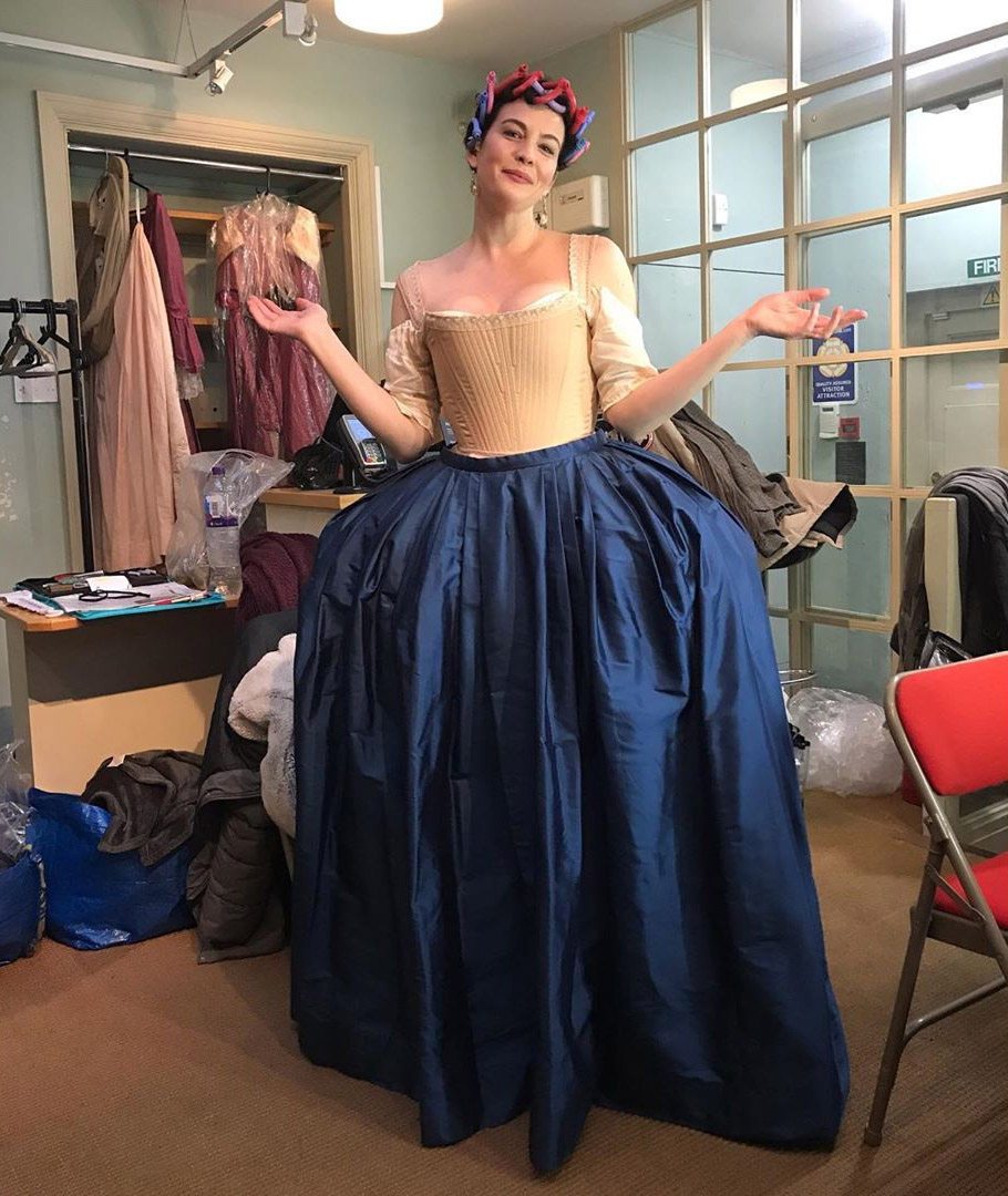 Season 3 set, from Liv's Instagram