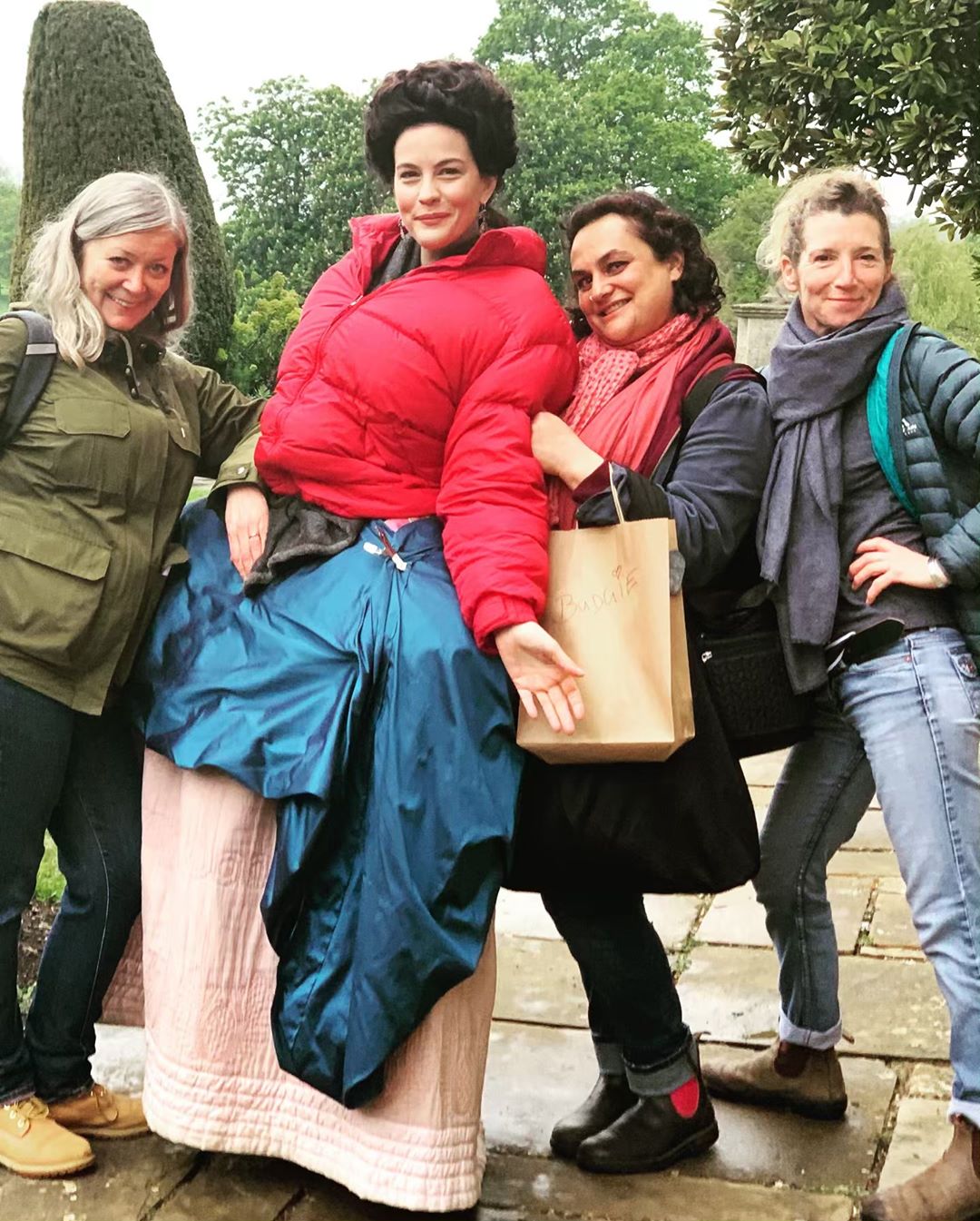 Season 3 set, from Debs Paterson's Instagram
