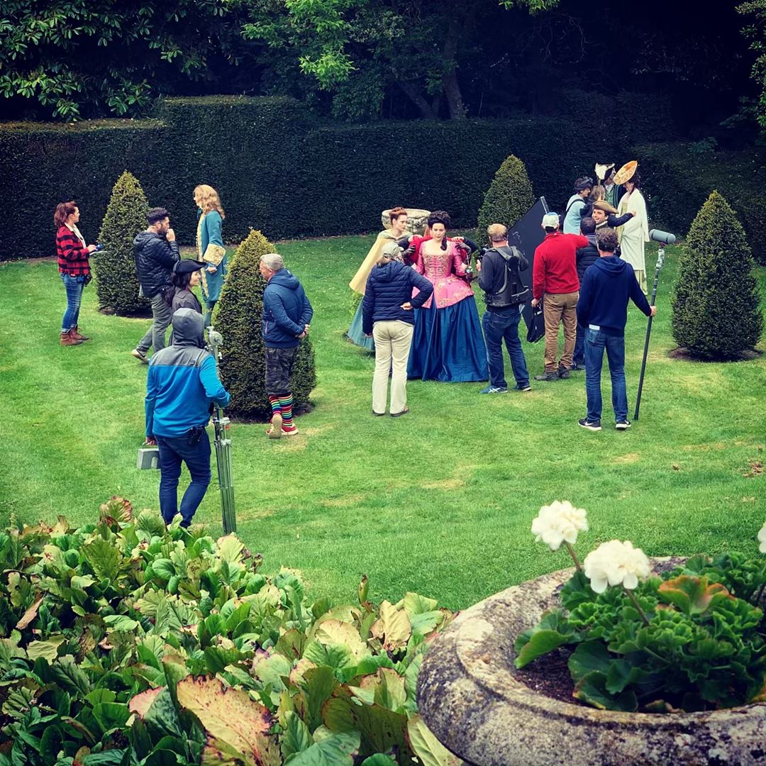 Season 3 set, from Debs Paterson's Instagram