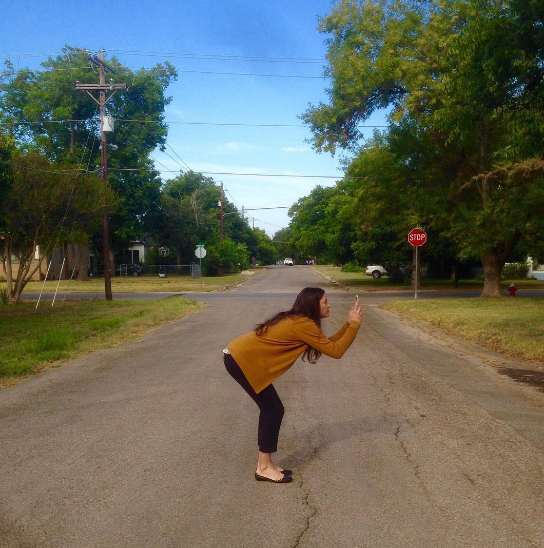 on te set, from Liv's Instagram