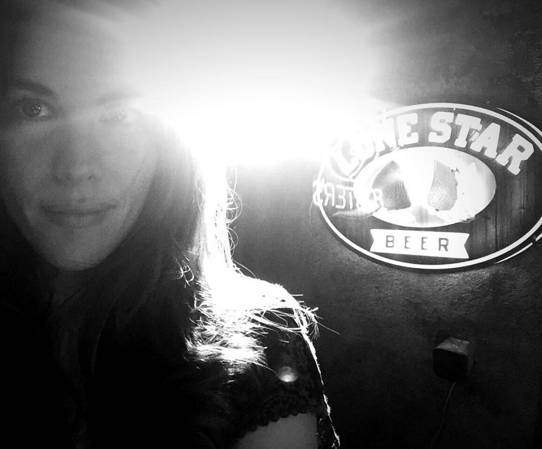 on te set, from Liv's Instagram