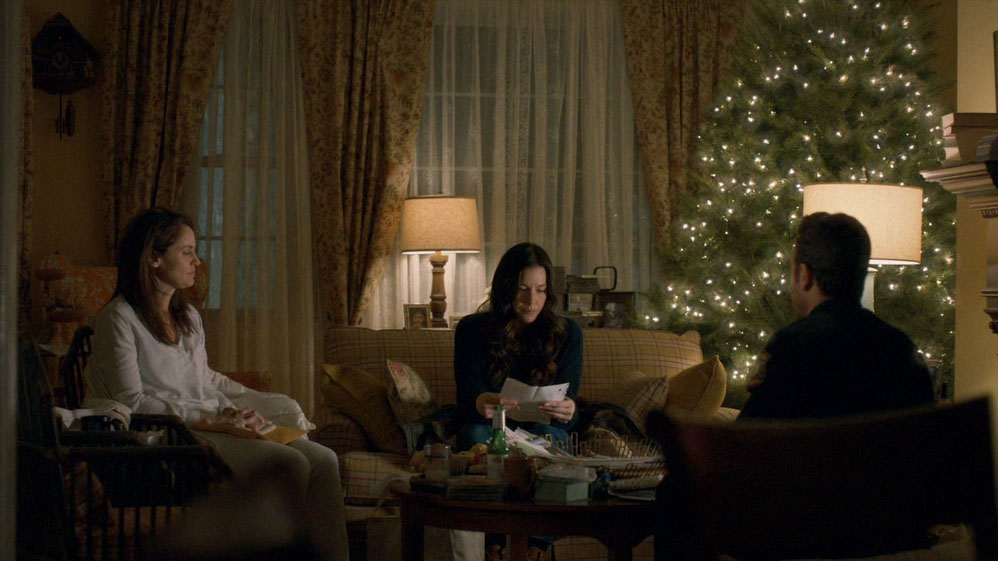 with Amy Brenneman and Justin Theroux