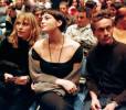 Liv with mom Bebe Buell and boyfriend Royston Langdon - at Aerosmith Concert