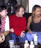 Liv, Royston Langdon, Steven Tyler and Iggy Pop after an Iggy Pop concert, Irving Plaza, NY, Nobember 13th, 2001