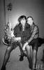 with mom - Bebe Buell