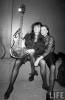 with mom - Bebe Buell