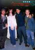 with Dominic Monaghan, Orlando Bloom and Elijah Wood