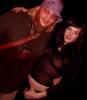 Liv with designer Lars Tetens, 2002