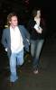 Liv and fiance Royston Langdon in The Ivy Restaurant, London
