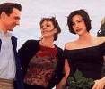with Ralph and Martha Fiennes