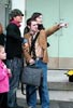 with Orlando Bloom and Elijah Wood