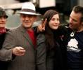 with Orlando Bloom, Ian McKellen and Viggo Mortensen