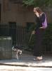 with Neal the dog