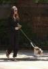 Liv with her dog Neal, New York, June 24h 2003