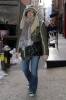 Liv walking in Soho New York, February 24th 2003