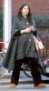 Pregnant Liv walking in New York