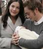 Liv and Roy with one week old Milo, New York