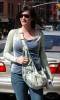 Pregnant Liv waiting for a Taxi in New York, June 23rd 2004