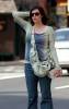 Pregnant Liv waiting for a Taxi in New York, June 23rd 2004
