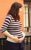 Pregnant Liv in New York, August 23rd 2004