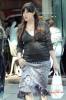 Liv, mom Bebe Buell and son Milo taking a walk in New York