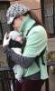 Liv and baby Milo in New York