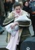 Liv goes shopping with little Milo, New York