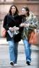 Liv and a friend in New York