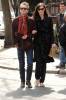 Liv and Roy taking a walk in NY at their 4th wedding anniversary, March 25th 2007