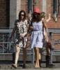with Helena Christensen and sister Chelsea Tyler