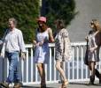 with Helena Christensen and sister Chelsea Tyler