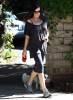 Liv and Neal taking a walk in LA